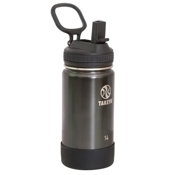 14oz Actives Kids Water Bottle With Straw Lid perfect for young... from ASI 72657 Active Life Promo / Active Life