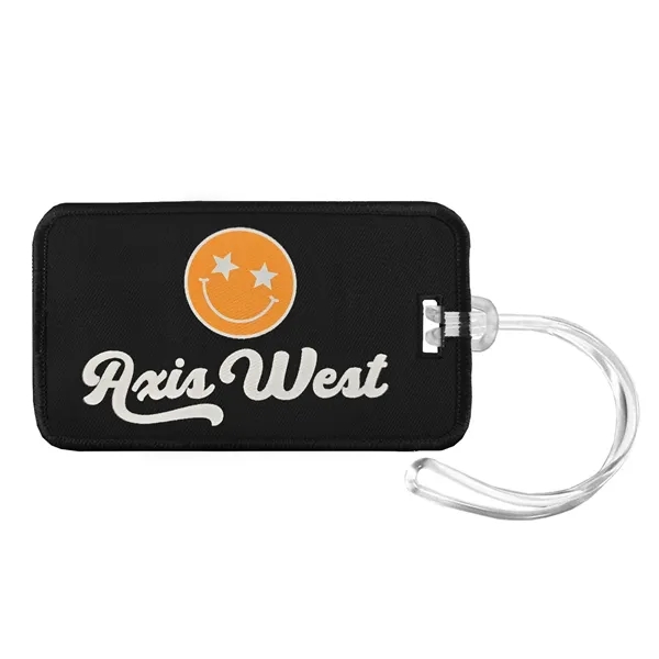 2 1/2" x 4 1/2" baggage tags with twill background material,... from ASI 90160 Suntex Industries