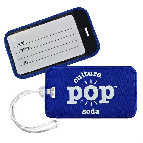 2 1/2" x 4 1/2" baggage tags with twill background material,... from ASI 90160 Suntex Industries