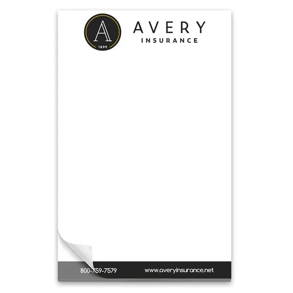 5 1/2" x 8 1/2" note pad with 25 pages and... from ASI 68507 The Magnet Group / Magnet LLC™