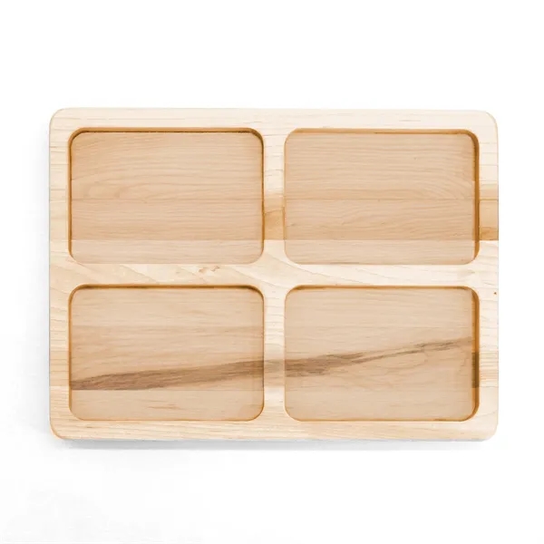 This Maple Divided Serving Board is a versatile addition to any... from ASI 63017 J K Adams