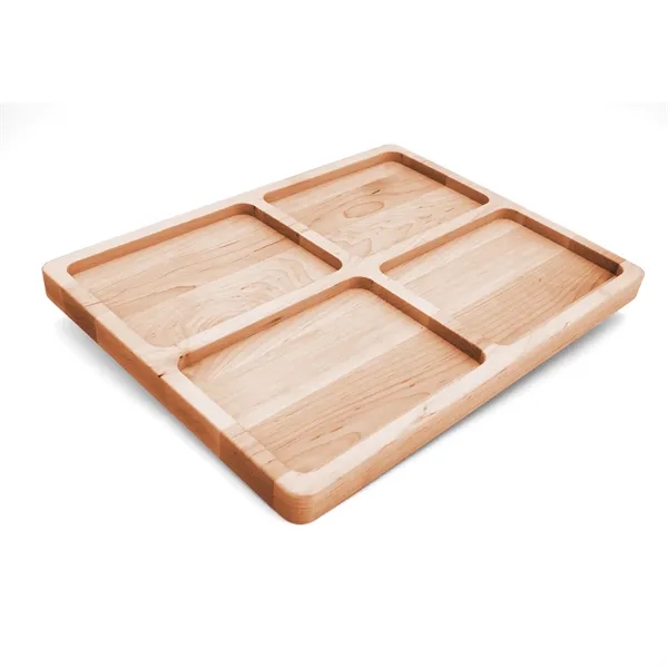 This Maple Divided Serving Board is a versatile addition to any... from ASI 63017 J K Adams
