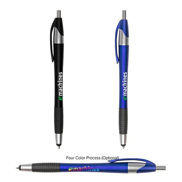 Stylus pen with a pocket clip.... from ASI 57653 Gold Bond
