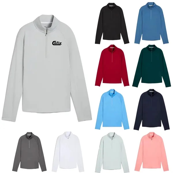Women's quarter zip with a moisture-wicking finish.... from ASI 57653 Gold Bond