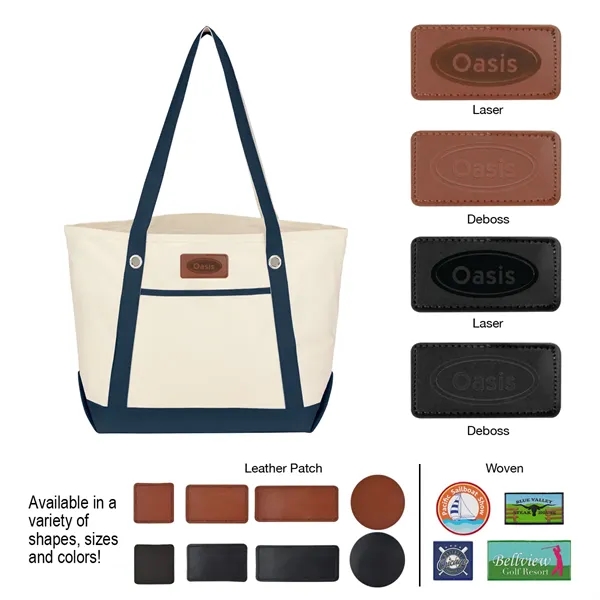 Medium Cotton Canvas Sailing Tote.  12 oz. Cotton Canvas. ... from ASI 61125 Hit Promotional Products / Hit®