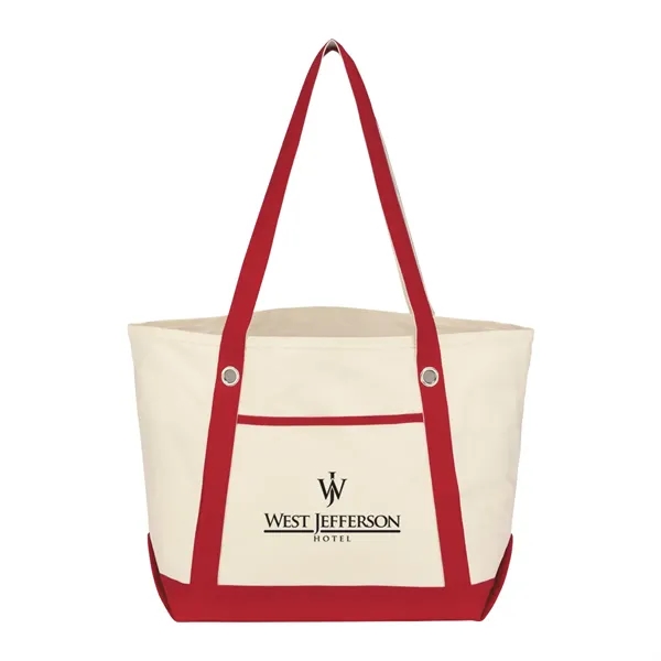 Medium Cotton Canvas Sailing Tote.  12 oz. Cotton Canvas. ... from ASI 61125 Hit Promotional Products / Hit®