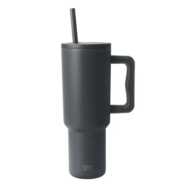 40oz cupholder friendly tumbler with handle, leak resistant lid.... from ASI 41561 Brand Box USA, LLC