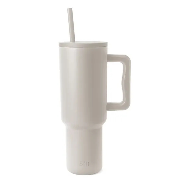 40oz cupholder friendly tumbler with handle, leak resistant lid.... from ASI 41561 Brand Box USA, LLC