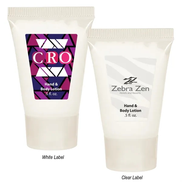 0.5 oz Hand and Body Lotion Tube.  Lightly Scented. ... from ASI 61125 Hit Promotional Products / Hit®