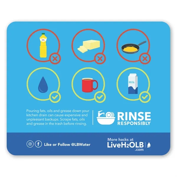 4 1/2" x 5 1/2" magnet with round corners and 4-color... from ASI 68507 The Magnet Group / Magnet LLC™