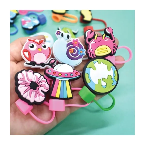 Custom Straw Toppers... from ASI 44900 NC Custom (CI/Lanco) / Lanco