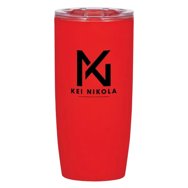 19 oz. acrylic double wall tumbler with slide action, spill-resistant lid.... from ASI 61125 Hit Promotional Products / Hit®