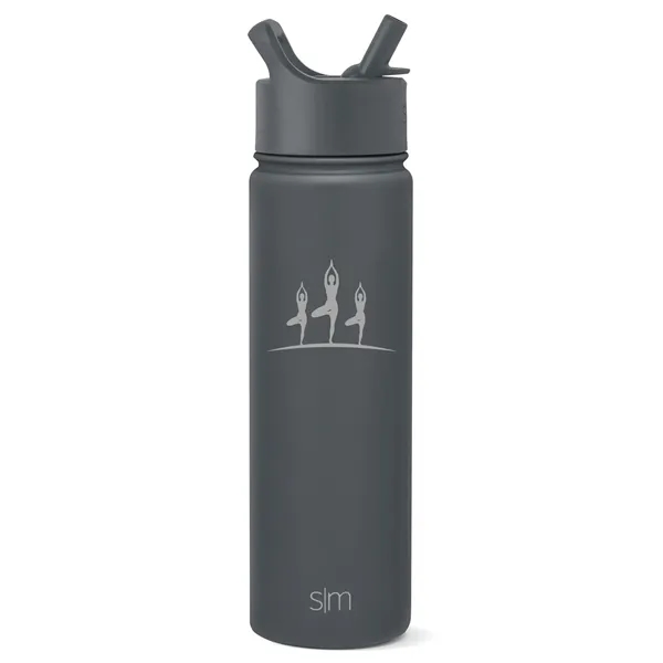22oz Summit water bottle, double walled, vacuum insulated, and will keep... from ASI 41561 Brand Box USA, LLC
