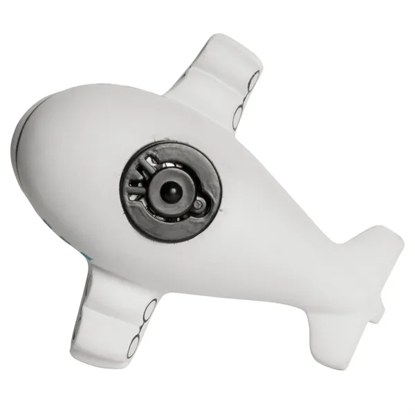 Airplane shaped stress reliever with sound.... from ASI 34415 Alpi International LTD