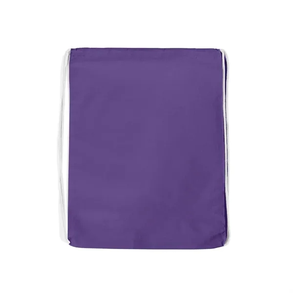 Color Cotton Sports Back - Drawstring Bags Perfect for athletic events.... from ASI 67557 LimeLight Ent