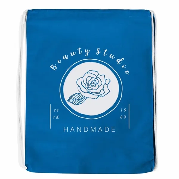 Color Cotton Sports Back - Drawstring Bags Perfect for athletic events.... from ASI 67557 LimeLight Ent