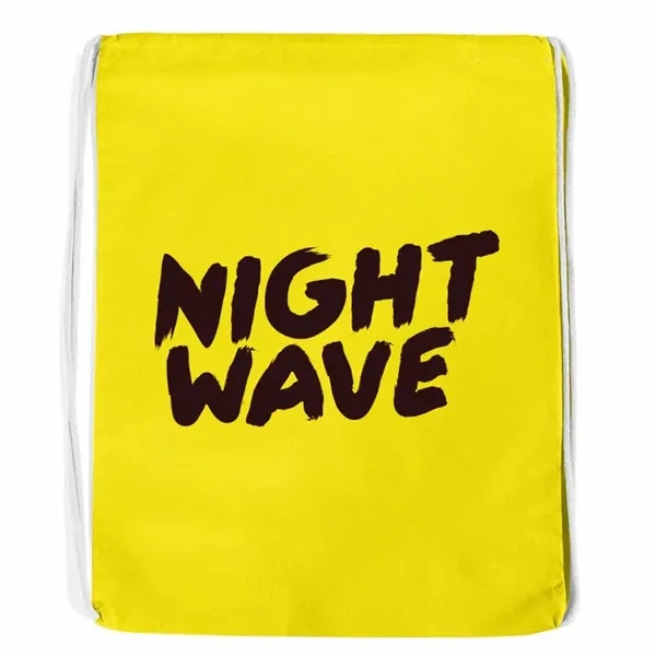 Color Cotton Sports Back - Drawstring Bags Perfect for athletic events.... from ASI 67557 LimeLight Ent