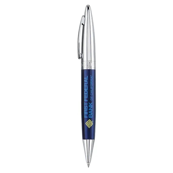 Twist action ballpoint pen with cool metallic finish cap.... from ASI 31517 Admart Products / Admart Line