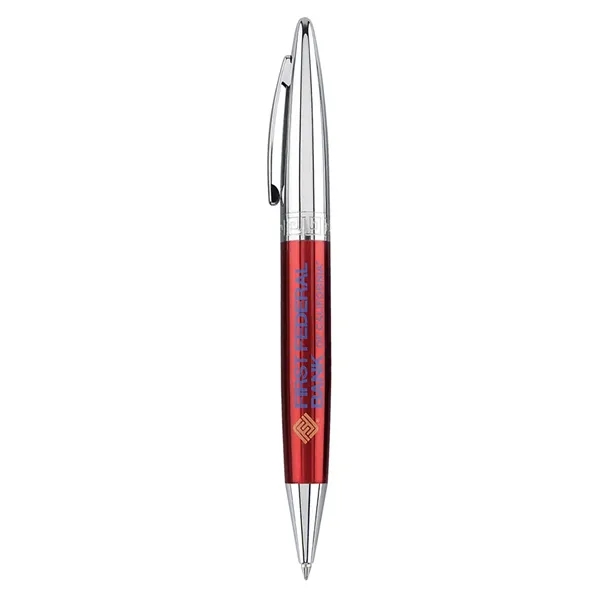 Twist action ballpoint pen with cool metallic finish cap.... from ASI 31517 Admart Products / Admart Line