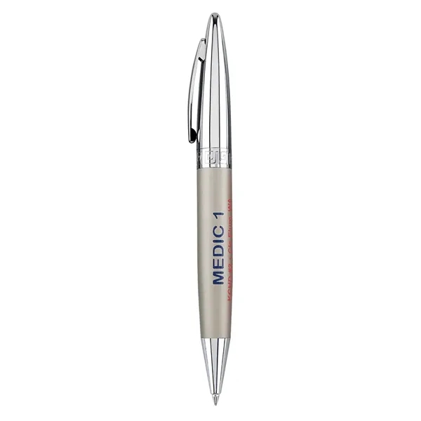 Twist action ballpoint pen with cool metallic finish cap.... from ASI 31517 Admart Products / Admart Line