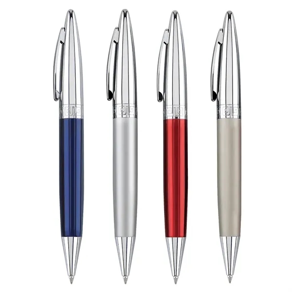 Twist action ballpoint pen with cool metallic finish cap.... from ASI 31517 Admart Products / Admart Line