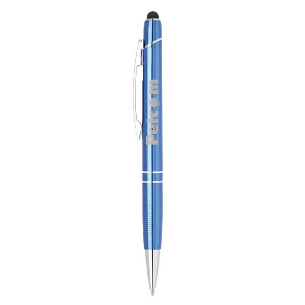 Metal Click action ballpoint pen with stylus.... from ASI 31517 Admart Products / Admart Line