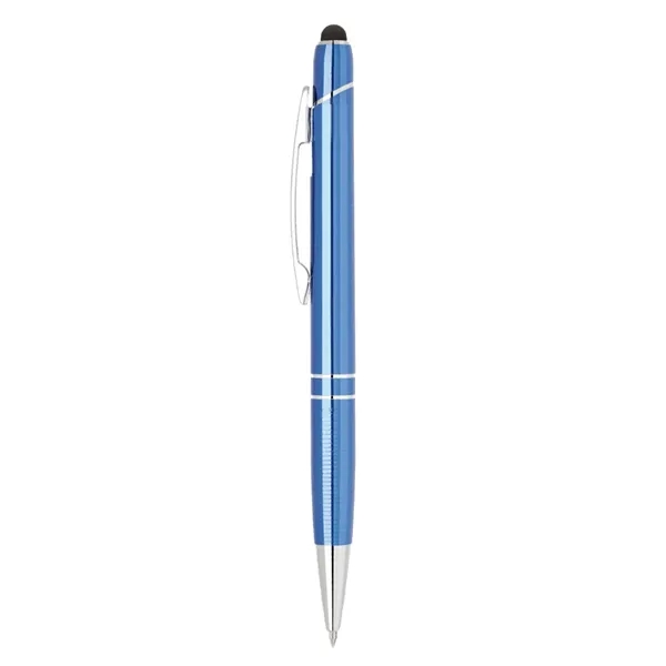 Metal Click action ballpoint pen with stylus.... from ASI 31517 Admart Products / Admart Line