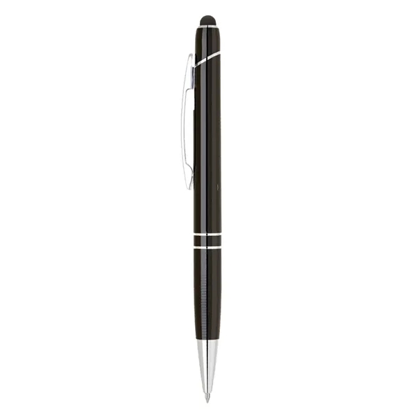 Metal Click action ballpoint pen with stylus.... from ASI 31517 Admart Products / Admart Line