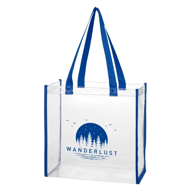 6" x 12" x 12" clear EVA tote bag with 22"... from ASI 61125 Hit Promotional Products / Hit®
