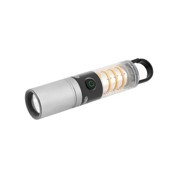 LED lantern-style flashlight with carabineer.... from ASI 61125 Hit Promotional Products / Hit®