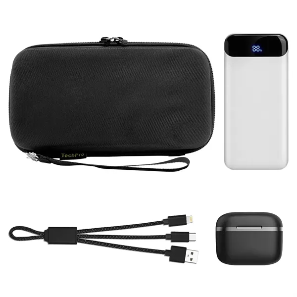 With a travel case, power bank, earbuds, and charging cable, the... from ASI 90154 Sunjoy Group Inc