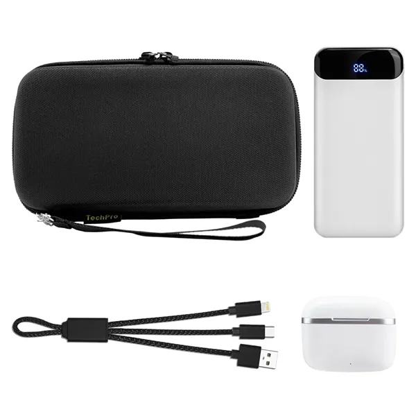 With a travel case, power bank, earbuds, and charging cable, the... from ASI 90154 Sunjoy Group Inc
