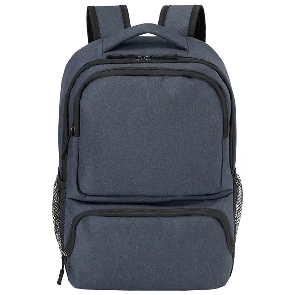 Business backpack with padded compartments for laptops up to 14 inches.... from ASI 39552 BEL Promo