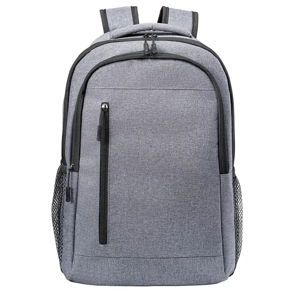 Professional business backpack made from recycled polyester and a PVC coating.... from ASI 39552 BEL Promo