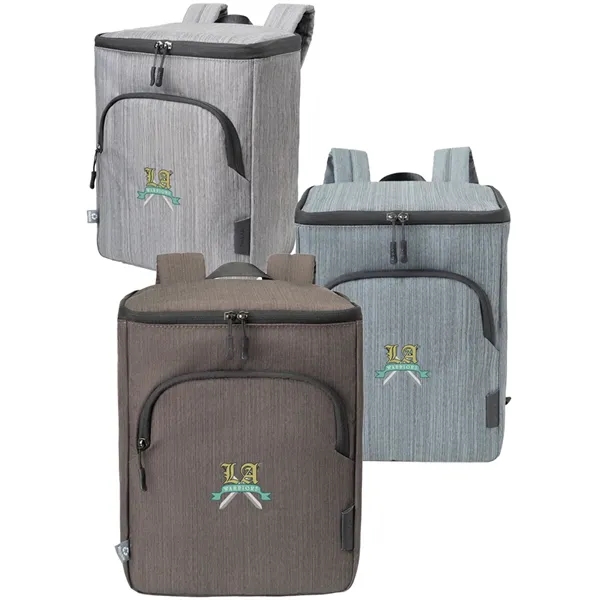 Recycled heather lunch bag with 12-can capacity.... from ASI 39552 BEL Promo