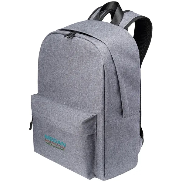 12.5" x 17.5" x 5.5" modern business backpack made from 300D... from ASI 39552 BEL Promo