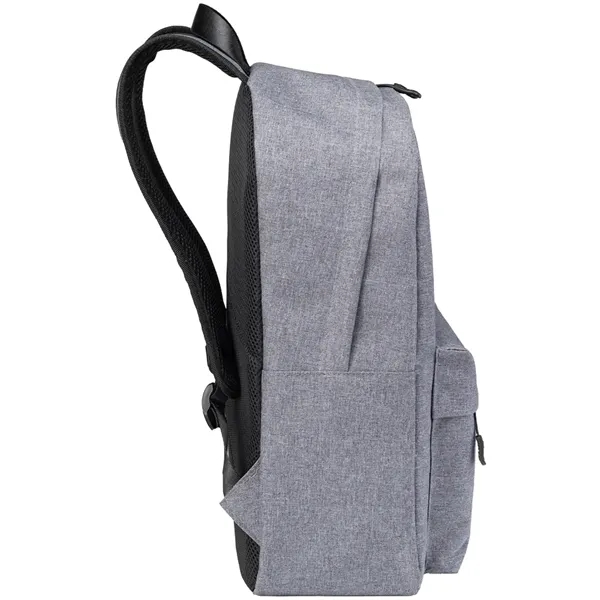 12.5" x 17.5" x 5.5" modern business backpack made from 300D... from ASI 39552 BEL Promo