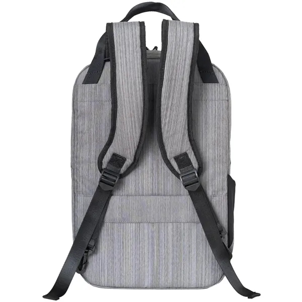 Recycled heather backpack with 15.5" laptop sleeve.... from ASI 39552 BEL Promo