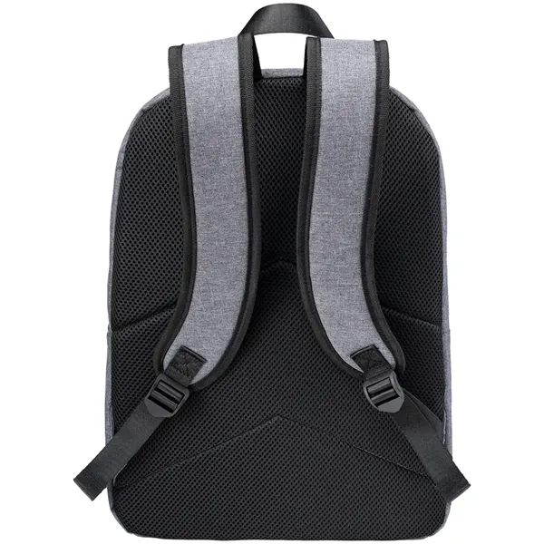 12.5" x 17.5" x 5.5" modern business backpack made from 300D... from ASI 39552 BEL Promo