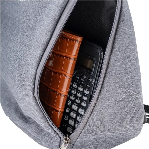 Sling backpack with adjustable and detachable shoulder strap.... from ASI 39552 BEL Promo