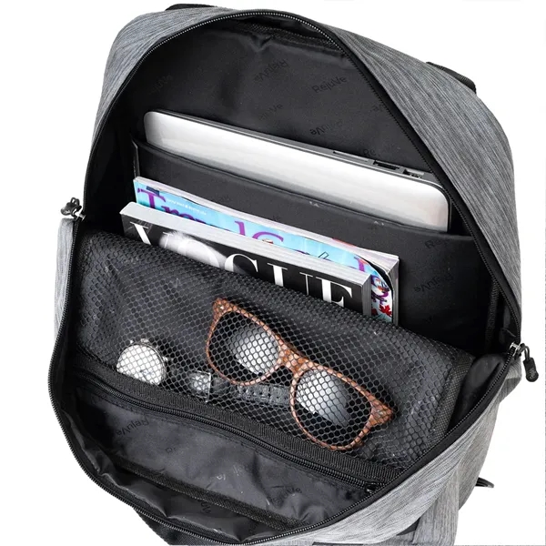 Recycled heather backpack with 15.5" laptop sleeve.... from ASI 39552 BEL Promo