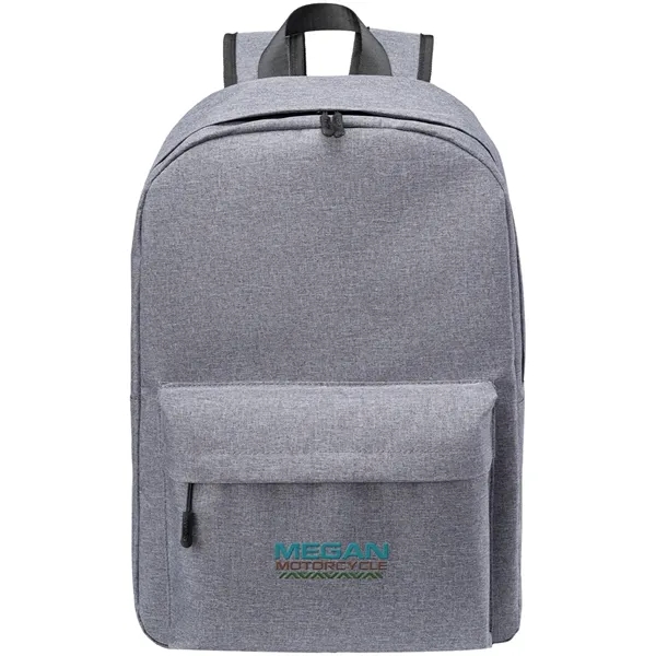 12.5" x 17.5" x 5.5" modern business backpack made from 300D... from ASI 39552 BEL Promo