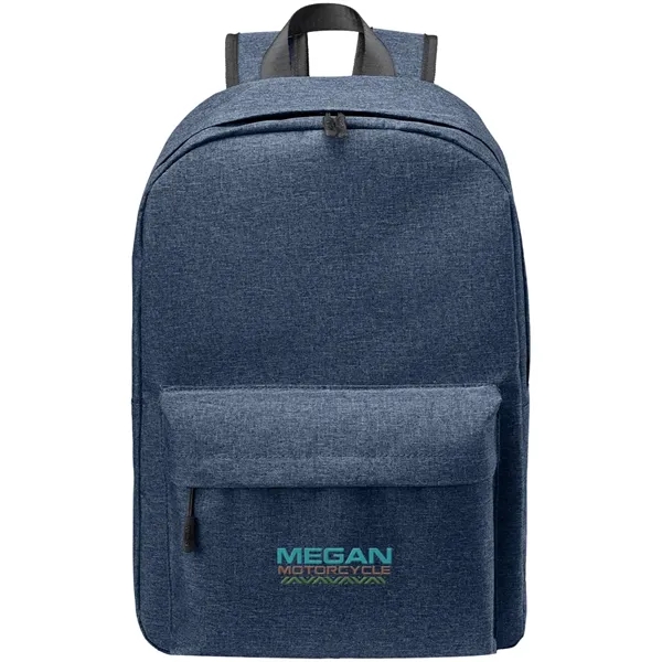 12.5" x 17.5" x 5.5" modern business backpack made from 300D... from ASI 39552 BEL Promo