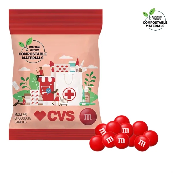 2oz ECO-Digibag, Compostable & Full Color, Color Choice M&M's... from ASI 44900 NC Custom (CI/Lanco) / Chocolate Inn