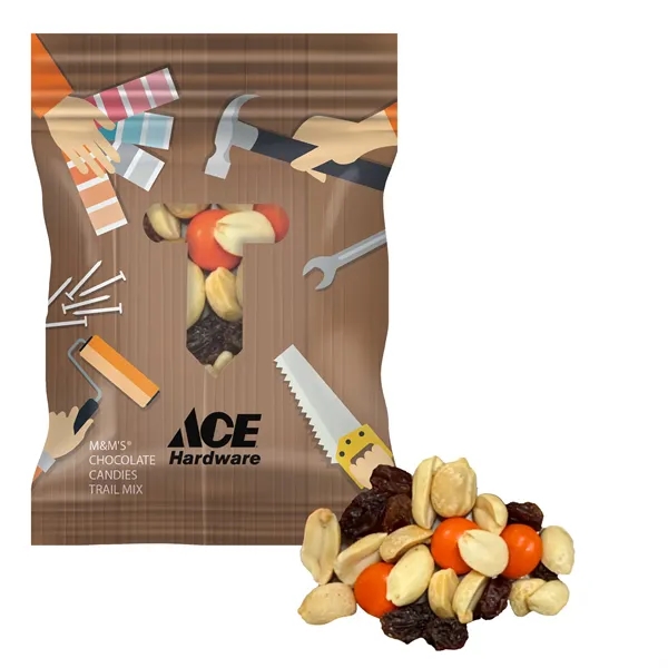 2oz Full Color Digibag with Color Choice M&M'S Trail Mix... from ASI 44900 NC Custom (CI/Lanco) / Chocolate Inn