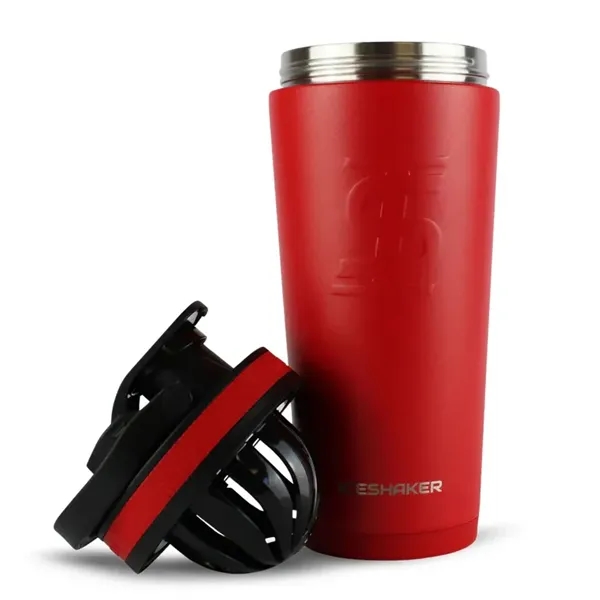 ICESHAKER® 26oz bottle keeps drinks cold for 30+ hrs. Customize with... from ASI 72657 Active Life Promo / Apres Ski Active Life
