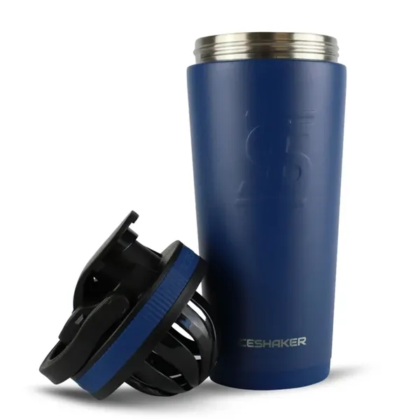 ICESHAKER® 26oz bottle keeps drinks cold for 30+ hrs. Customize with... from ASI 72657 Active Life Promo / Apres Ski Active Life