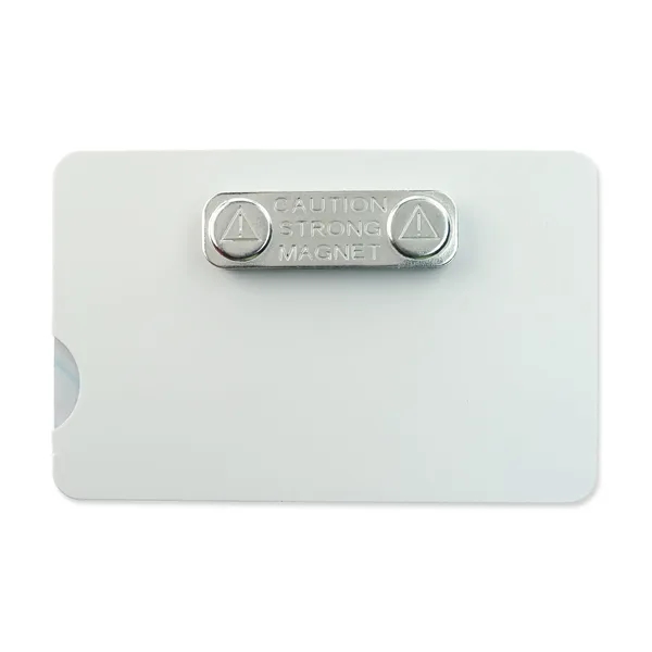 Reusable, professional looking, personalized name badges in an instant! Printed in... from ASI 79898 Promovision / PROMOVISION