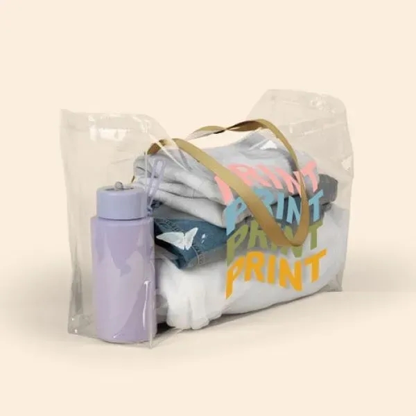 BABS Oversized Tote Clear TPU - 20" x 13.5" x 6.5"... from ASI 74710 Numo