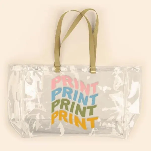 BABS Oversized Tote Clear TPU - 20" x 13.5" x 6.5"... from ASI 74710 Numo